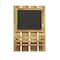 Elegant Designs Chalkboard Sign, Key Holder & Mail Storage Accent